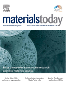 Materials Today, Volume 16
